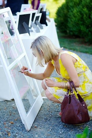 16 Creative Guest Book Alternatives Your Guests Will Want to Sign Chic Farm Wedding, Garden Wedding Dress Guest, Creative Guest Book, Wedding Guest Signing, Private Estate Wedding, Garden Wedding Dresses, Guest Signing, Australia Wedding, Wedding Guest Book Alternatives