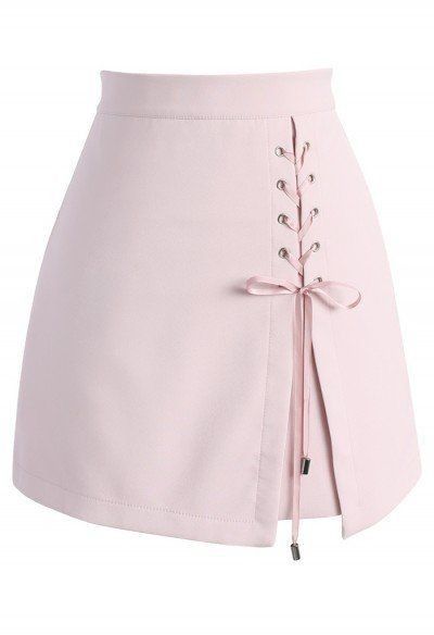 Kitschy Fashion, Pink Miniskirt, Pink Mini Skirt, Skirt Denim, Skirt Short, Pink Skirt, Pink Mini, Girls Fashion Clothes, Cute Skirts