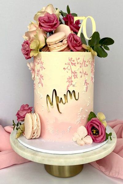 70th Birthday Cake Designs: 20 Trending Ideas 2024 Floral 70th Birthday Cake, Pink 70th Birthday Party, 70 Year Birthday Cake, Pink 70th Birthday Cake, 70th Birthday Cakes For Mom, 70th Bday Cake Ideas, 70 Year Old Birthday Cake Ideas Woman, 70 Year Old Birthday Cake, 70 Birthday Cake Ideas