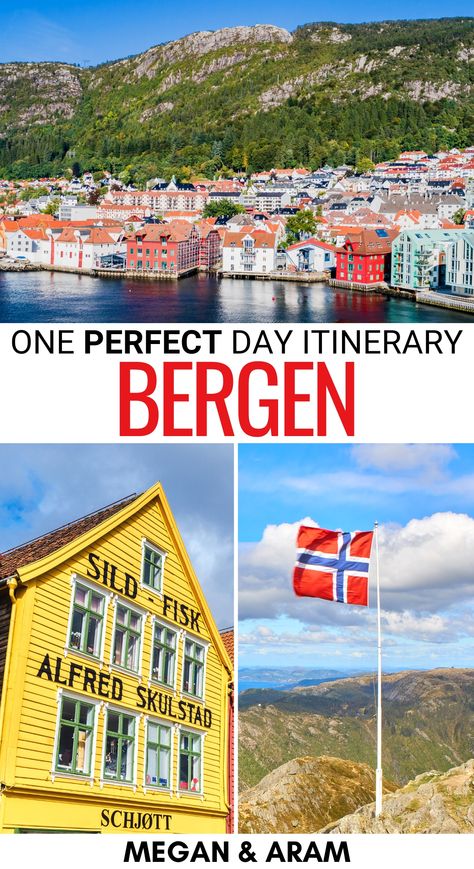 Bergen Restaurants, Scandinavia Trip, Western Norway, Norway Itinerary, Norway Map, Norway Trip, European Cruise, Norway Cruise, 1 Day Trip