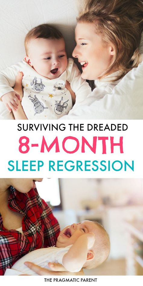 Is it the dreaded 8 months sleep regression? At 8 months your baby's sleep is changing once again! The 8 month sleep regression extends to 8, 9 and 10 months and is tied to your baby's rapid development. Learn about the changes your baby is going through that can change their sleep patterns and what you can expect from this 8 month sleep regression phase. #sleepregression #8monthsleepregression #8910monthsleepregression #8monthsleepproblems #babysleeptips #babysleep 10 Month Sleep Regression, 8 Month Sleep Regression, Sleep Regression Ages, Toddler Sleep Regression, Sleep Regressions, Baby Sleep Regression, Baby Schedule, Baby Sleep Schedule, Sleep Training Baby