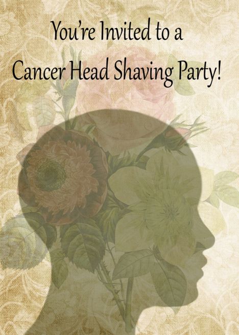 Head Shaving Party, Shave Your Head, Shave Head, Shaving Your Head, Silhouette Cards, Shaved Head, Card Card, Youre Invited, Simple Cards