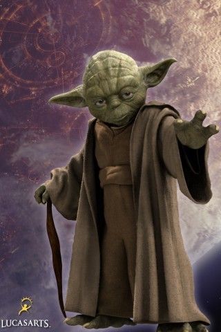 Use the firefox os luke! Star Wars Quotes Yoda, Jedi Grand Master, Yoda Art, Star Wars Character, Master Yoda, Photos Booth, Rey Star Wars, Jedi Master, Star Wars Birthday