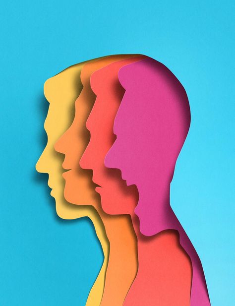 Papel Eiko Ojala, Cut Out Art, Paper Cutout Art, 3d Paper Art, New Scientist, Layered Art, 카드 디자인, Paper Illustration, Paper Artwork