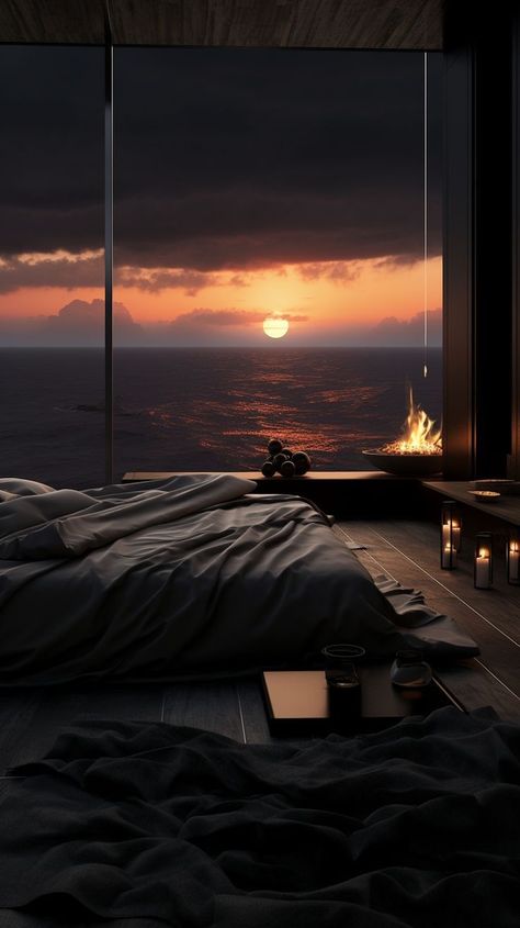 Dark Bedroom Aesthetic, Apartment View, Dark Bedroom, Luxury Homes Dream Houses, Luxury House Designs, Dream House Interior, Design Your Dream House, Dream House Exterior, Bedroom Aesthetic