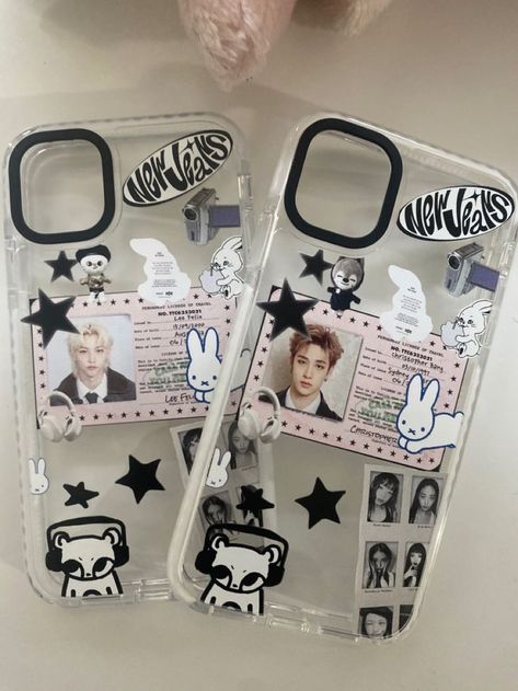 Kpop Phone Case Ideas Skz, Skz Phone Case Aesthetic, Phonecase Decor Ideas, K Pop Phone Case Ideas, Phone Case Kpop Ideas, Skz Phone Case Ideas, Straykids Phone Case, Stray Kids Phone Case Ideas, Felix Phone Case