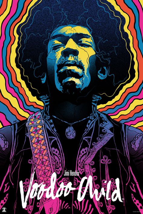 Gabz Jimi Hendrix, Voodoo Child Poster Release From Dark Hall Mansion Jimi Hendrix Woodstock, Jimi Hendrix Art, Voodoo Child, Jimi Hendrix Experience, Rock N’roll, Rock Posters, Gig Posters, Band Posters, Kids Poster