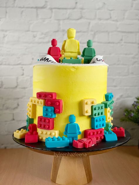 Lego Themed Cake, Lego Cake, Cake Art, Themed Cakes, Beautiful Cakes, Cake Ideas, Amazing Cakes, Butter Cream, Tart