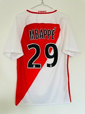 (eBay) AS MONACO 2016/17 HOME FOOTBALL SHIRT JERSEY NIKE MBAPPE #29 EXCELENT CONDITION Jersey Nike, As Monaco, Football Shirt, Football Shirts, Monaco, Sports Jersey, Football, Nike, Best Deals