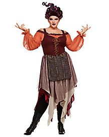 Women's Plus Size Halloween Costumes for 2021 - Spirithalloween.com Mary Sanderson Costume, Sanderson Sisters Costumes, Sister Costumes, Mary Sanderson, Made Costume, Party City Costumes, Stranger Things Costume, Classic Halloween Costumes, Plus Size Costume