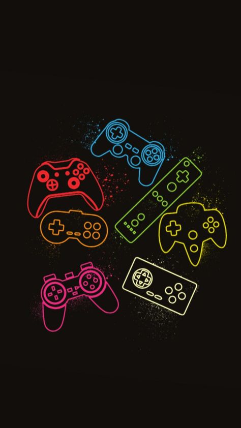 Games Aesthetic Wallpaper, Gamers Aesthetic, Game Background Art, Gaming Wallpaper, Game Background, Background Art, Gaming Wallpapers, Gaming, Neon