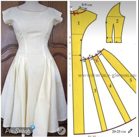 Dress Sewing Designs, Easy Dress Patterns For Beginners, Dress Skirt Patterns Sewing, Sewing Cute Clothes, Business Casual Sewing Patterns, Free Sewing Patterns For Beginners Clothes, Dress Hand Designs Pattern, Fashion Designing For Beginners, Sewing Clothes Tutorials