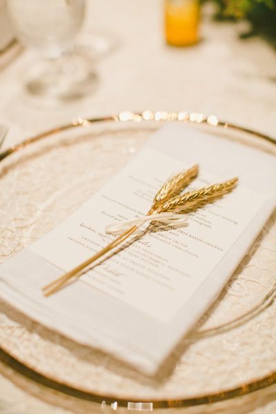 Wheat Christmas Decor, Wheat Table Decor, Wheat Wedding Decorations, Wheat Field Wedding, Wheat Decorations, Wheat Wedding, Dried Foliage, Dinner Place, Dinner Decor