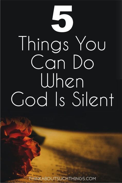 When God Is Silent, Silence Quotes, Personal Bible Study, Bible Study Plans, Bible Devotions, Bible Study Notes, Bible Facts, Bible Teachings, Scripture Study