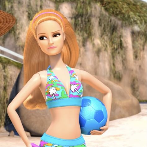 Barbie Life In The Dreamhouse Summer, Summer Barbie Life In The Dreamhouse, Barbie Life In The Dreamhouse Pfp, Barbie Litdh, Barbie Jewerly, Barbie Life In The Dreamhouse, Summer Barbie, Life In The Dreamhouse, Hippie Goth