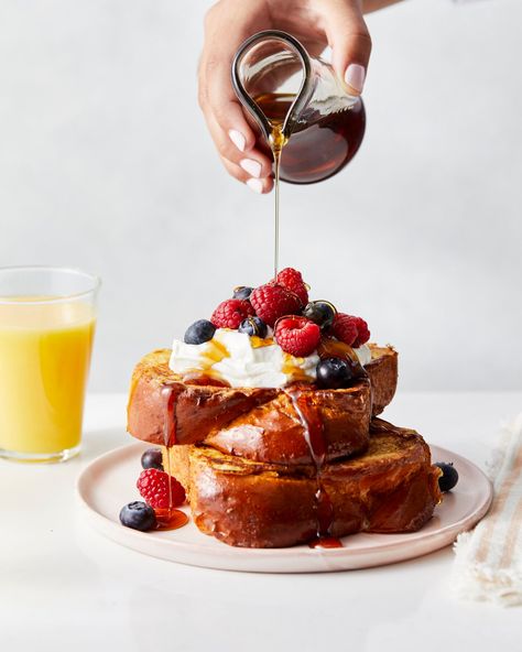 Jennifer Chong, Sourdough French Toast, Brioche French Toast, Breakfast Photography, French Toast Casserole Recipes, Los Angeles Food, Almond Granola, Food Photoshoot, Pumpkin Butter