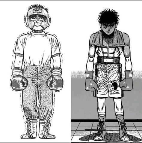 Hajime No Ippo Wallpaper, Anime Training, Box Manga, Dbz Manga, Hajime No Ippo, Cool Anime Wallpapers, Jojo Bizarre, Manga Comics, Manga Drawing