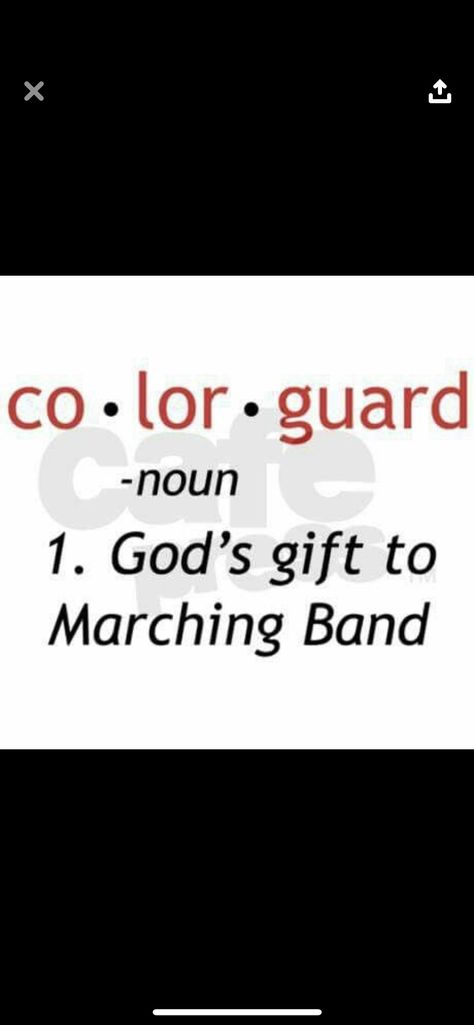 Color Guard Jokes, Colorguard Memes Funny, Color Guard Memes, Marching Band Memes, Colour Guard, Burning Passion, Marching Band Humor, Easy Japanese Recipes, Band Jokes