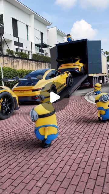 Minion Gif, Gt3 Rs, In The End, 3d Animation, Minion, Porsche, The End, Essence, Cars Trucks