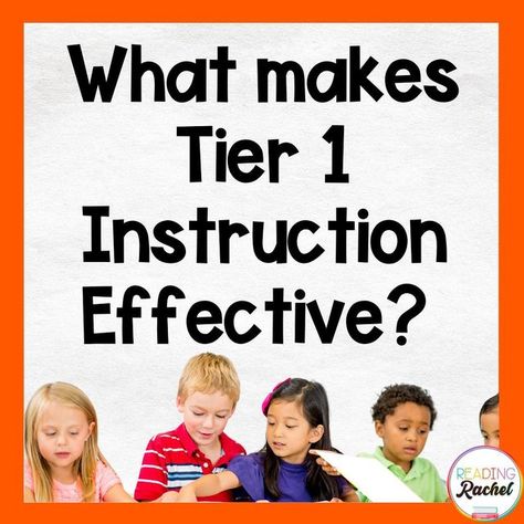 Rachel | Science of Reading on Instagram: "Does your school have grade level team meetings where universal screening data is examined and Tier 1 instruction is planned? Does this Tier 1 instruction include small groups? One of the common misunderstandings of effective Tier 1 instruction is the belief that small groups are actually Tier 2 instruction. However, Tier 1 instruction includes small, skill-based, differentiated groups. In fact, this differentiation piece is one of the hallmarks of Tier 1 Instructional Strategies, Reading Coach, Science Of Reading, Tier 1, Instructional Strategies, Reading Instruction, Reading Groups, Meet The Team, The Common