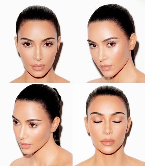 Kim Kardashian Contouring, Kim K Lips, Kim Kardashian Contour, Kim Kardashian Natural Makeup, Kim Kardashian Lips, Kim Kardashian Makeup Natural, Kim Kardashian Eyes, Kim K Makeup Looks, Kardashian Wallpaper