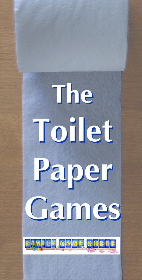 Toilet Paper Toss Game, Toilet Paper Roll Games For Adults, Toilet Paper Games For Adults, Games To Play With Seniors, Paper Games For Adults, Toilet Paper Games, Game Shelf, Senior Center Activities, Games For Fun