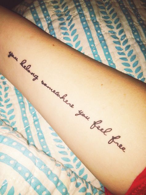 I think these are tom petty lyrics. #tompetty #tattoo #inked Tom Petty Lyrics Tattoo, Wildflowers Tom Petty Tattoo, Tom Petty Wildflowers Tattoo, Tom Petty Tattoo, Petty Tattoo, Tattoos Lyrics, Tom Petty Quotes, Wanderlust Tattoos, Petty Lyrics