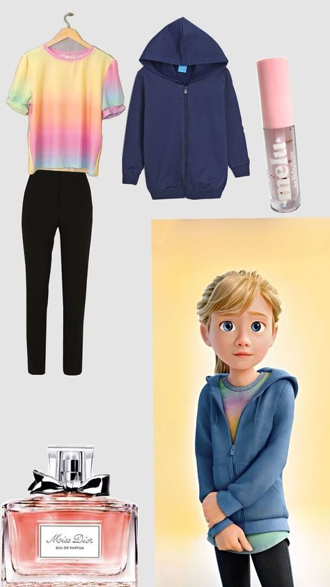 Riley Inside Out Costume, Inside Out Costume, Inside Out Movie, Inside Out Emotions, Disney Character Art, Inside Out 2, Girls Halloween, Halloween 2024, Halloween Inspo