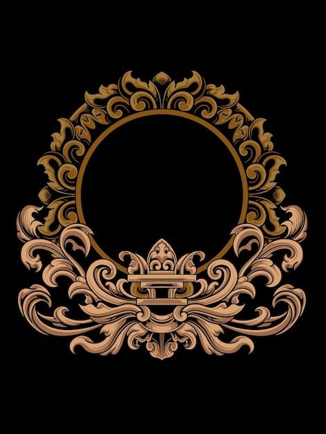 Classic circle ornament frame vector eng... | Premium Vector #Freepik #vector #vintage-card #card-frame #graphic-frame #wedding-patterns Classic Card Design, Logo Frame Design Graphics, Card Border, Arrow Nursery, Bird Vector, Vintage Frames Vector, Modern Hat, Frame Illustration, Card Frame