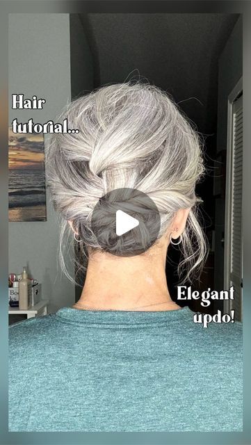 Short Hair Updo Tutorial, Makeup Bridesmaid, Short Hair Up, Short Hair Hacks, Truth Be Told, Hairdos For Short Hair, Short Choppy Hair, Peinados Fáciles Para Cabello Corto, Short Hair Tutorial