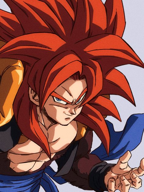 Gogeta Super Saiyan 4, Gogeta Ssj4, Super Saiyan 4 Goku, Zelda Drawing, Super Saiyan 4, Gogeta And Vegito, Dragon Balls, Gundam Art, Dragon Ball Super Manga