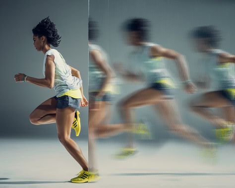 Studio Sports Photography, Sport Art Direction, Sequence Photography, Running People, Sport Editorial, Running Pose, Sports Campaign, Sport Fashion Photography, Sports Branding