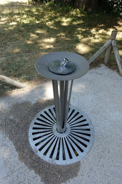 Drinking Fountains Outdoor Drinking Fountain, Drinking Water Fountain, Drinking Fountains, Outdoor Fireplace Patio, Fountain Design, Faucet Design, Drinking Fountain, Fountains Outdoor, Garden Fountains