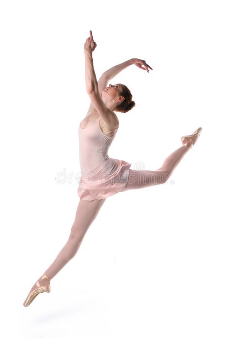 Ballerina Jumping. Isolated over a white background , #Ad, #Jumping, #Ballerina, #Isolated, #background, #white #ad Ballerina Jump, Dance Photography Jumps, Bunjee Jumping Girl, Dance Images, Ballet Photos, White Background, Stock Images, Stock Photos, Beauty