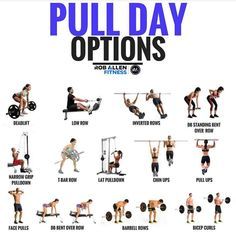 Push Day Options, Pull Day Machines, How To Do More Pull Ups, Pull Day Workout Women, Pull Workouts, Push Pull Legs Workout, Pull Workout, Push Pull Workout, Pull Day Workout