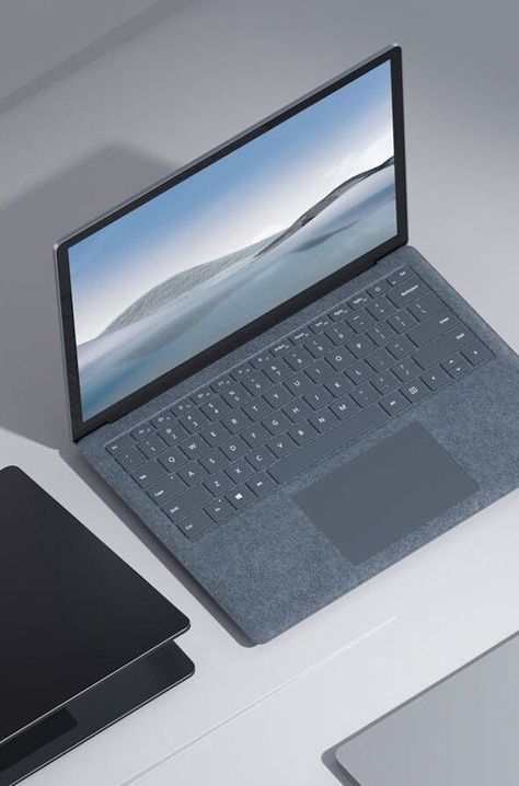 Windows Surface Pro, Microsoft Laptop, Laptop Aesthetic, Laptop Gadgets, Laptop Design, Microsoft Surface Laptop, Video Game Room Design, Office Gadgets, Surface Laptop