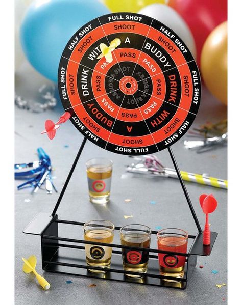 Amazing. I think it should be this one for next Cinco De Mayo, @Danielle Lampert Kleckner! Darts Drinking Game, 007 Party, Brave Party, Drinking Games For Parties, Darts Game, Bar Games, Drinking Game, Set Game, Drinking Party