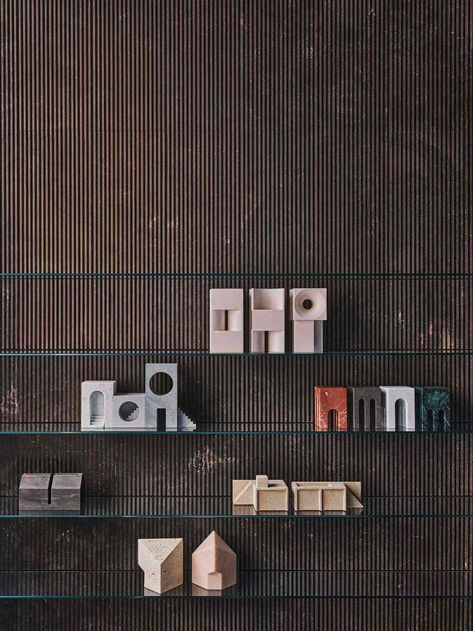 印际 - Lissoni & Partners x Salvatori Boutique John Pawson, Miniature Houses, Milan Design Week, Texture Design, The Village, Interior Design Projects, Visual Identity, Italian Design, Decorative Objects