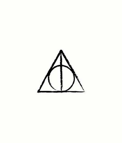 Deadly Hollows Symbol, Deadly Hallows, Deathly Hallows Symbol, The Deathly Hallows, Harry Potter Deathly Hallows, Harry Potter Tattoos, Harry Potter Tattoo, Visual Inspiration, Deathly Hallows