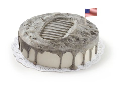 Fifty Years Ago We Landed on the Moon. Why Should We Care Now? - The New York Times (but I'm here for the Apollo 11 moon print cake) Sailor Moon Cakes, Rocket Cake, Moon Cake Mold, Apollo 11 Mission, Space Birthday Party, Custard Filling, Cake Packaging, Apollo 11, Moon Landing