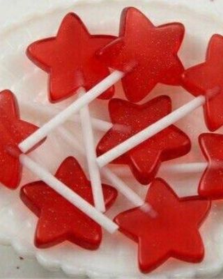 uwu Tumblr Food, Star Candy, Star Food, Love Stars, Red Aesthetic, Pretty Food, Cute Food, Star Shape, Lollipop