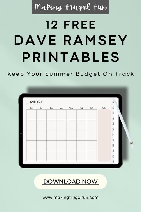 This summer you do not have to break your budget trying to do all the family activities you can. Keep your summer budget on track and try parenting on a budget with these 12 free Dave Ramsey Printables. Organize your finances and learn about money management while having fun at the same time! I make frugal fun! Dave Ramsey Worksheets Free Printable, Dave Ramsey Budgeting Printables Free, Dave Ramsey Budgeting Printables Free Downloads, Budget Free Printables, Dave Ramsey Budget, Budget Sheets Free Printables, Paycheck Budget Printables Free, Budgeting Finances Printables Free, Free Budget Printables 2024