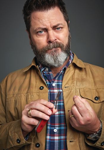 Alex Garland, Nick Offerman, Handsome Older Men, Ron Swanson, Amy Poehler, Ideal Man, Bear Men, How To Improve Relationship, Life Success