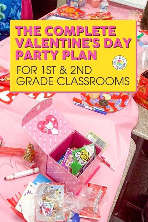 Valentines Activities For Kids Classroom, Valentine Class Party Games, Classroom Valentines Party Games, Kindergarten Valentine Party, Valentines Kids Games, Class Party Activities, Classroom Valentines Party, Kids Valentine Party, Classroom Party Games