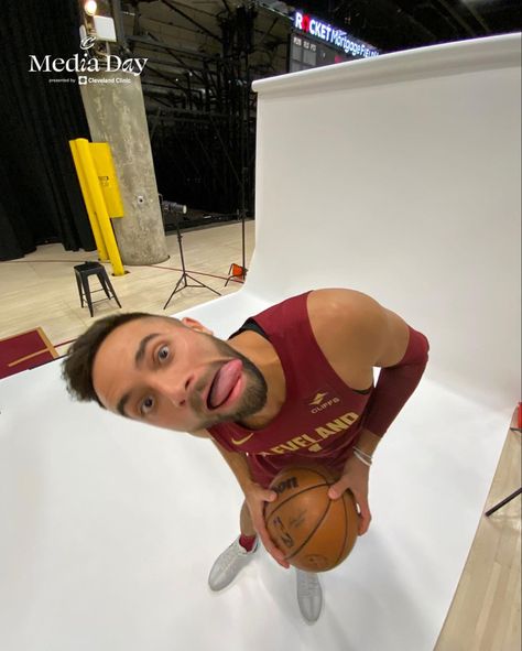 Max Caster Aew, Max Strus, Wnba Media Day, Nba Media Day, Max Strus Miami Heat, Cleveland Cavs, Best Nba Players, Nba Memes, Tristan Thompson