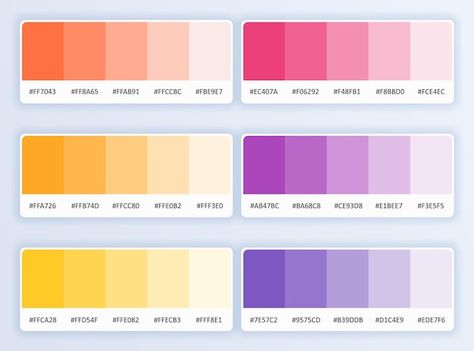 Light violet and light yellow orange col... | Premium Vector #Freepik #vector Color Combinations With Yellow, Combinations With Yellow, Color Scheme Orange, Lavender Color Scheme, Lavender Color Palette, Logo Design Color Palette, Yellow Color Combinations, Orange Palette, Yellow Palette