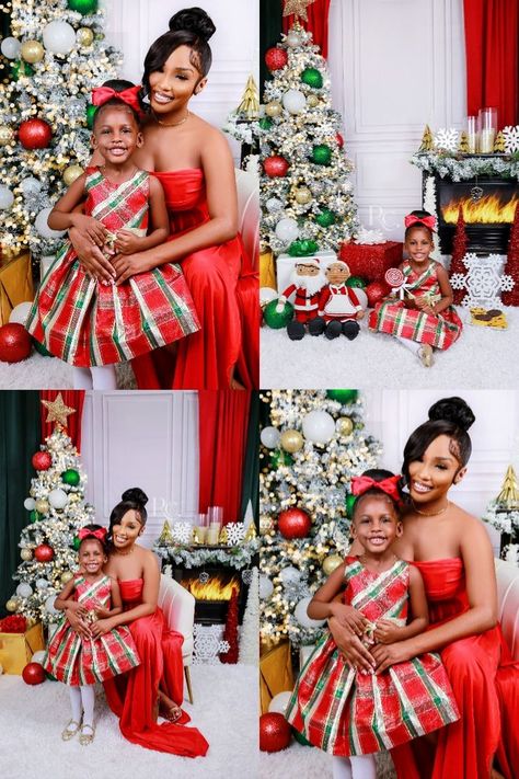 Diy Christmas Photoshoot, Mommy Daughter Photography, Family Christmas Pictures Outfits, Mommy Daughter Photoshoot, Christmas Pictures Outfits, Mommy Daughter Photos, Mother Daughter Pictures, Mother Daughter Photoshoot, Christmas Family Photoshoot