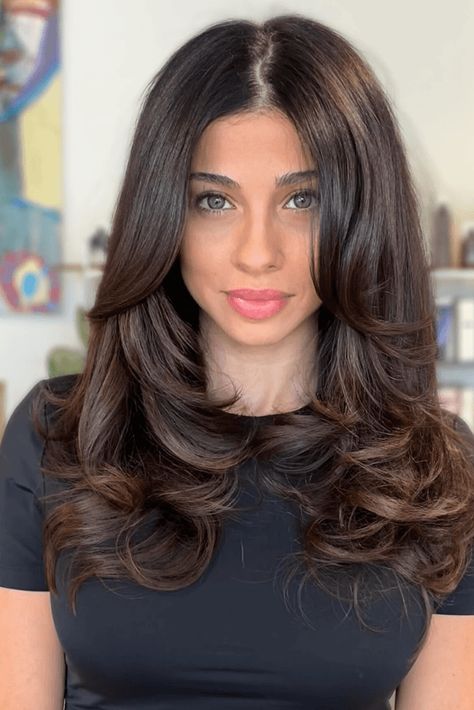 mediumlength hairstyles, trendy haircuts, hair transformation Curls Shoulder Length Hair, Shoulder Length Hair Curled, Bouncy Curls Medium Hair, Curls Medium Hair, Medium Length Thick Hair, Curled Hairstyles For Medium Hair, Shoulder Length Curls, Haircut For Face Shape, Tousled Waves