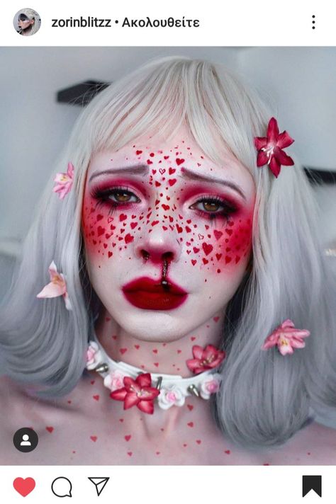 Scary Halloween Makeup Looks, Halloweenský Makeup, Alternative Girl, Alt Makeup, Kawaii Makeup, Cool Makeup Looks, Dope Makeup, Human Reference, Edgy Makeup