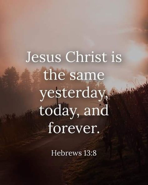 Bible scriptures I Am The Same Yesterday Today And Forever, God Is The Same Yesterday Today, Jesus Christ Is The Same Yesterday, Jesus 2024, Scripture For Today, Heaven Art, Ayat Alkitab, Blessed Mother Mary, Grateful Heart